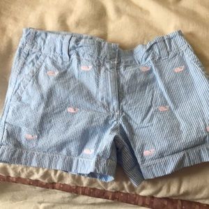 vineyard vines girls seersucker shorts